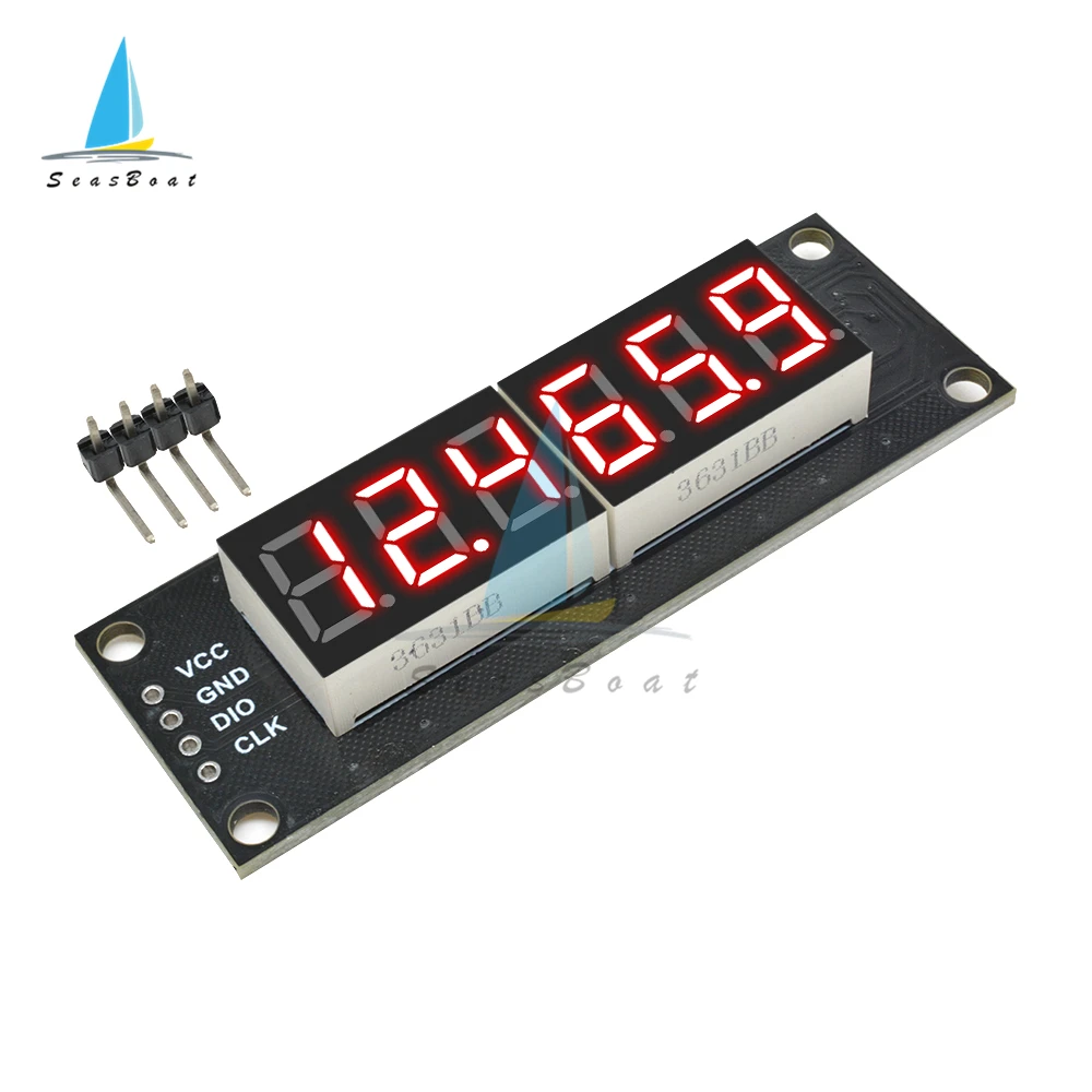 TM1637 modulo Display digitale a LED a 7 segmenti a 6 cifre per arduino 0.36 inche Nixie Tube quattro scheda Driver seriale