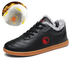 Scarpe per arti marziali inverno Unisex esercizio per adulti cinese tradizionale vecchia pechino Tai Chi Kung Fu Team Performance Match uomo donna