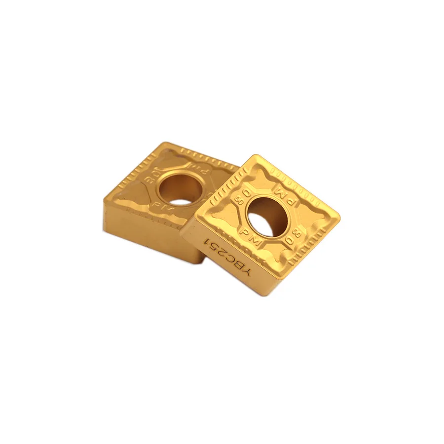 CNMG120404 CNMG120408-PM CNMG120412 PM YBC251 YBC252 inserto in metallo duro utensile per tornitura esterna utensili da taglio tornio CNC lama originale