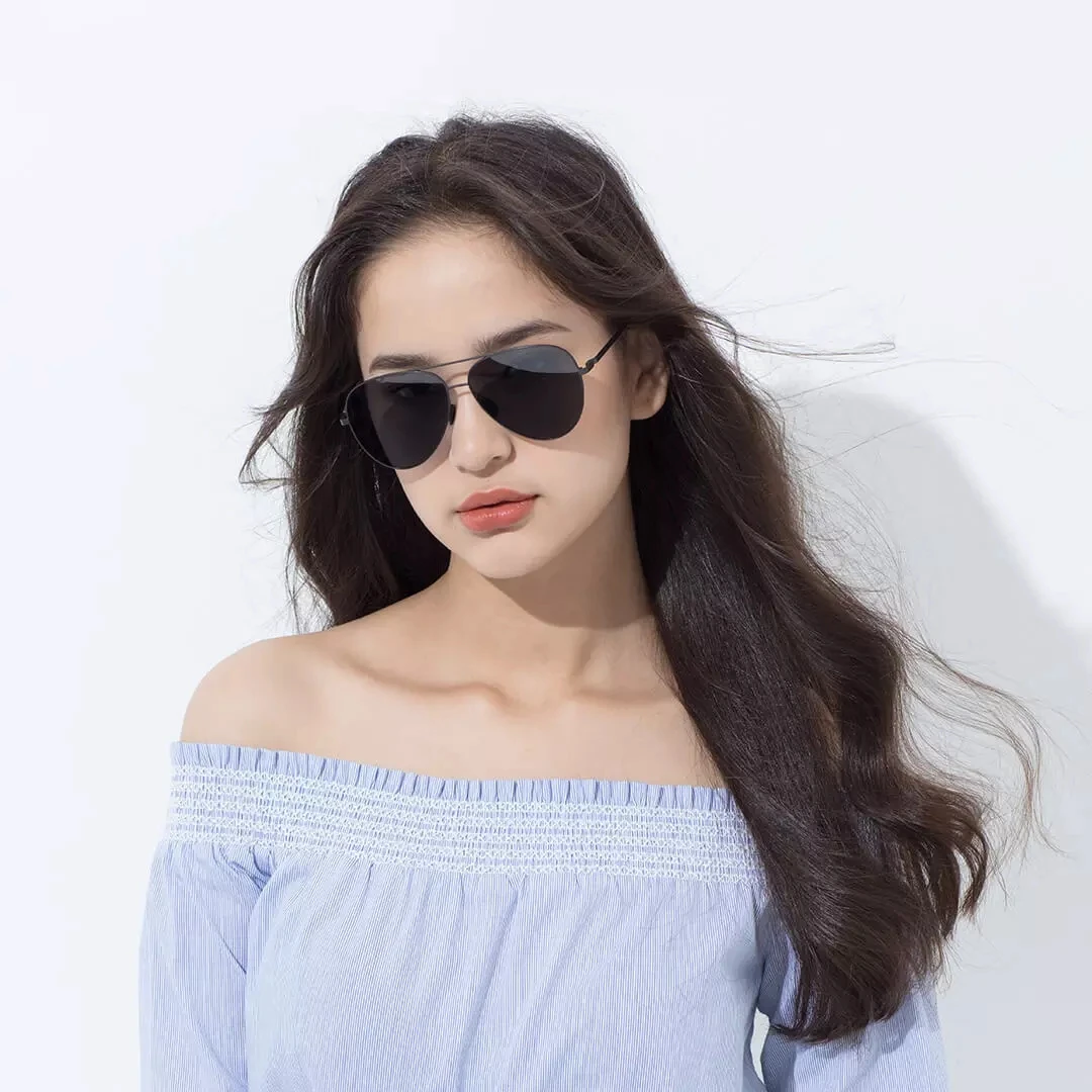 Xiaomi Mijia TS Brand Nylon Polarized Stainless Sun Mirror Lenses Glasses UV400 for Outdoor Travel Man Woman