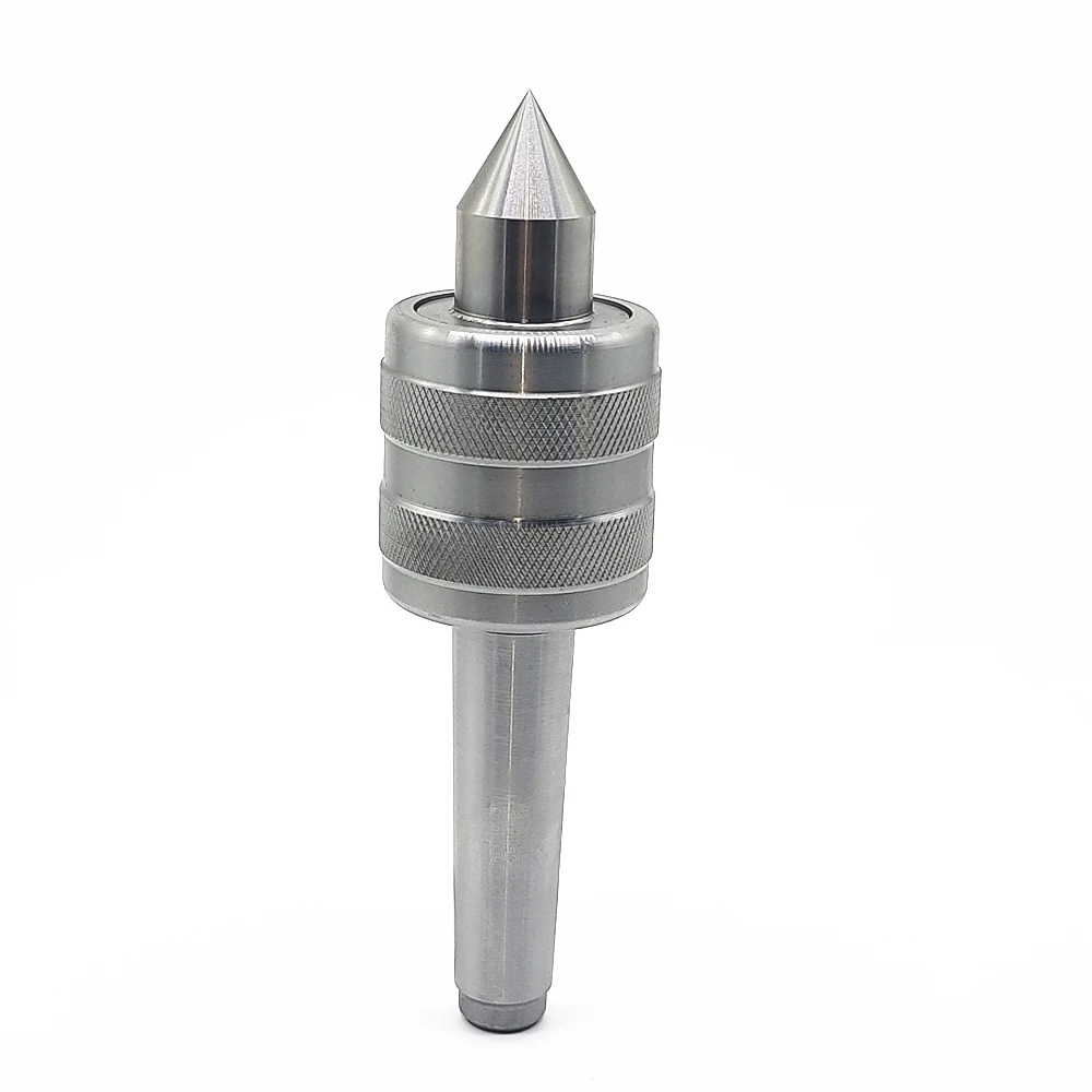 MT2 0.001 Accuracy Precisions Steel Lathe Live Center Taper Tool Triple Bearing For CNC Cutter Lathe Tool For Metal Wood Lathe