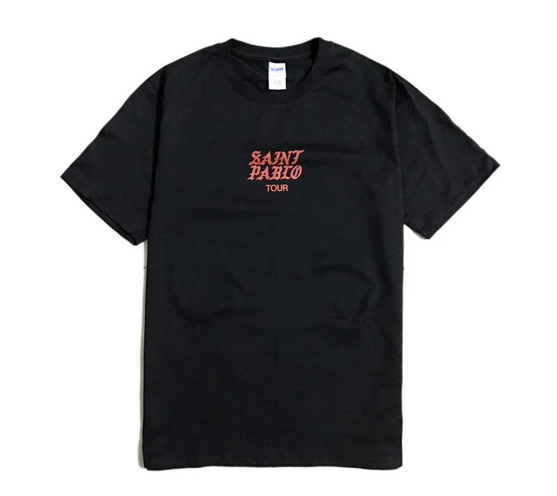 2024 Singer Kanye West Saint Pablo Tour T shirtS I Feel like Paul Cotton T-shirt Men Women Oversize YZY STAGIONE 5 Tee 350 Boost