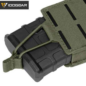 Idogear التكتيكية LSR 556 Mag Bag Singel Mag Carrier Molle Bag أكياس أداة القطع بالليزر 3566 أعلى 6 مبيعات 556 ذخيرة مزيفة - رقم 1