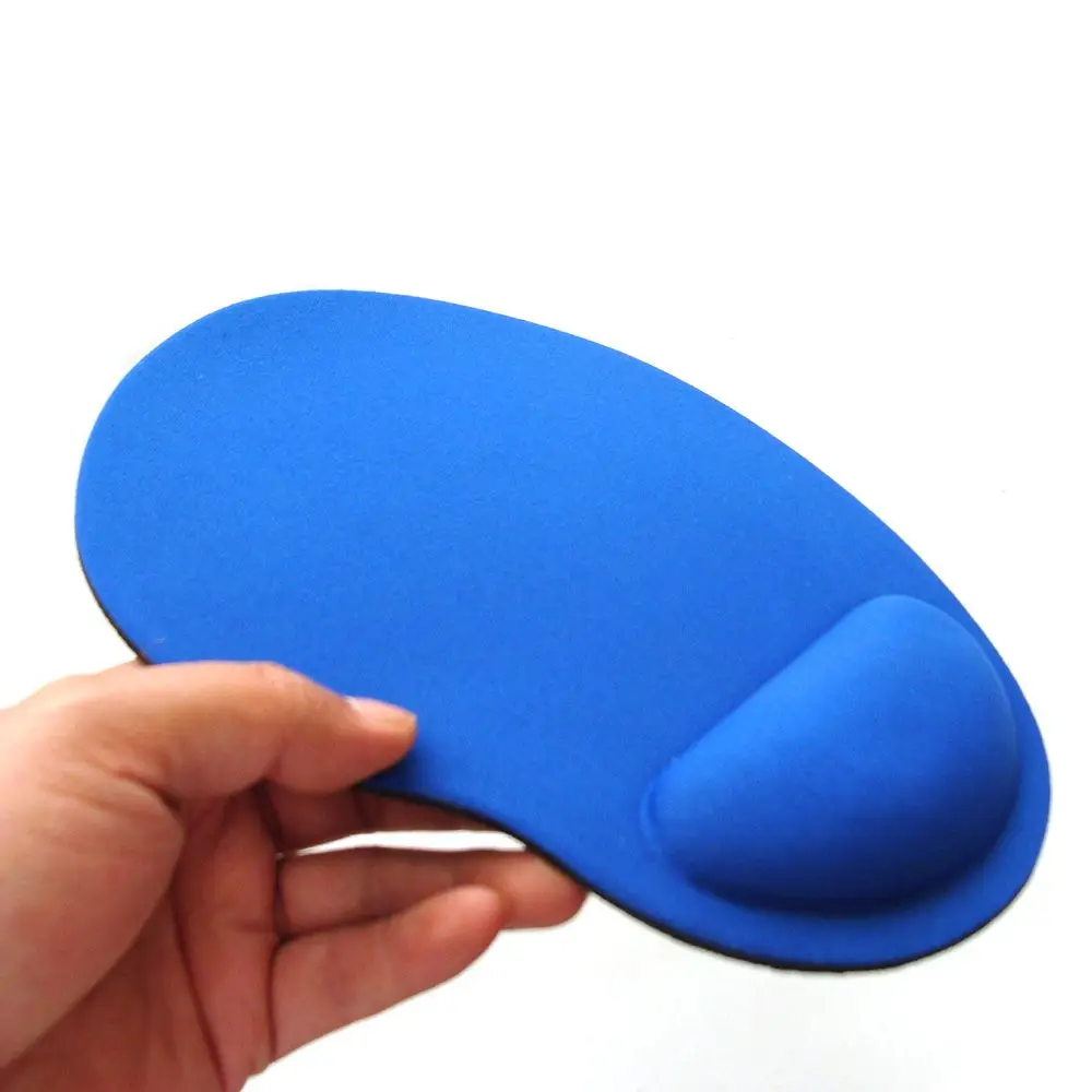 Dropshipping Solid Color Mouse Pad EVA Wristband Comfortable Mice Mat For Game Computer PC Laptop Valentine's Day Gift 1PCS image 6