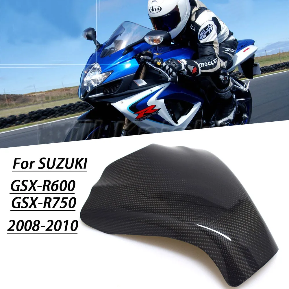 For Suzuki GSXR600 GSXR750 GSXR 600 750 2008 2009 2010 K8 Motorcycle Carbon fibre Fuel Tank Shelter protect Carbon Fiber Cover