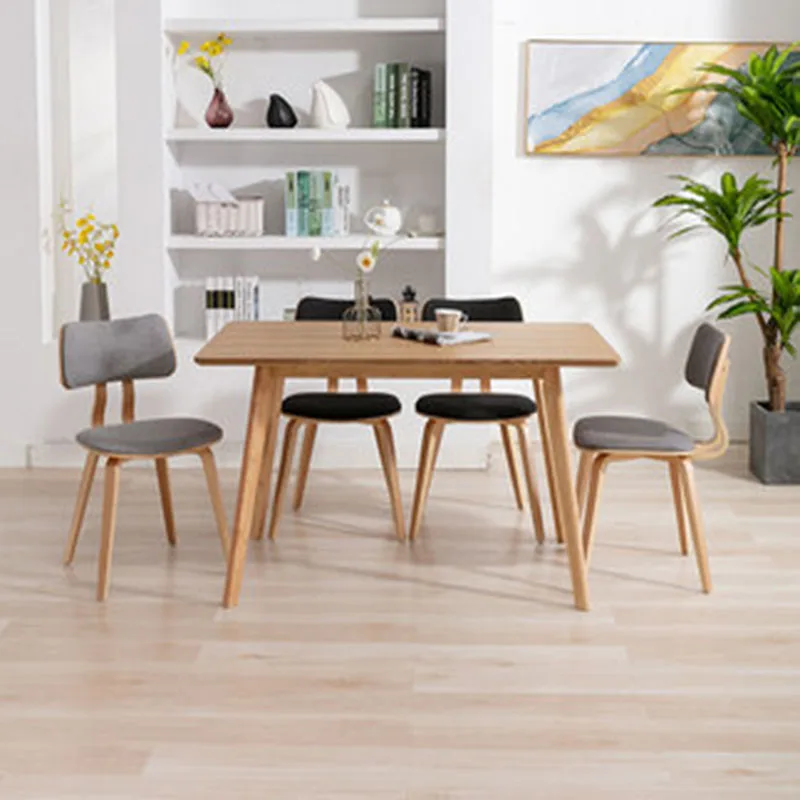 Dining chair Italian household solid wood chair modern simple Nordic chair hotel dining room table chair coffee shop milk tea sh