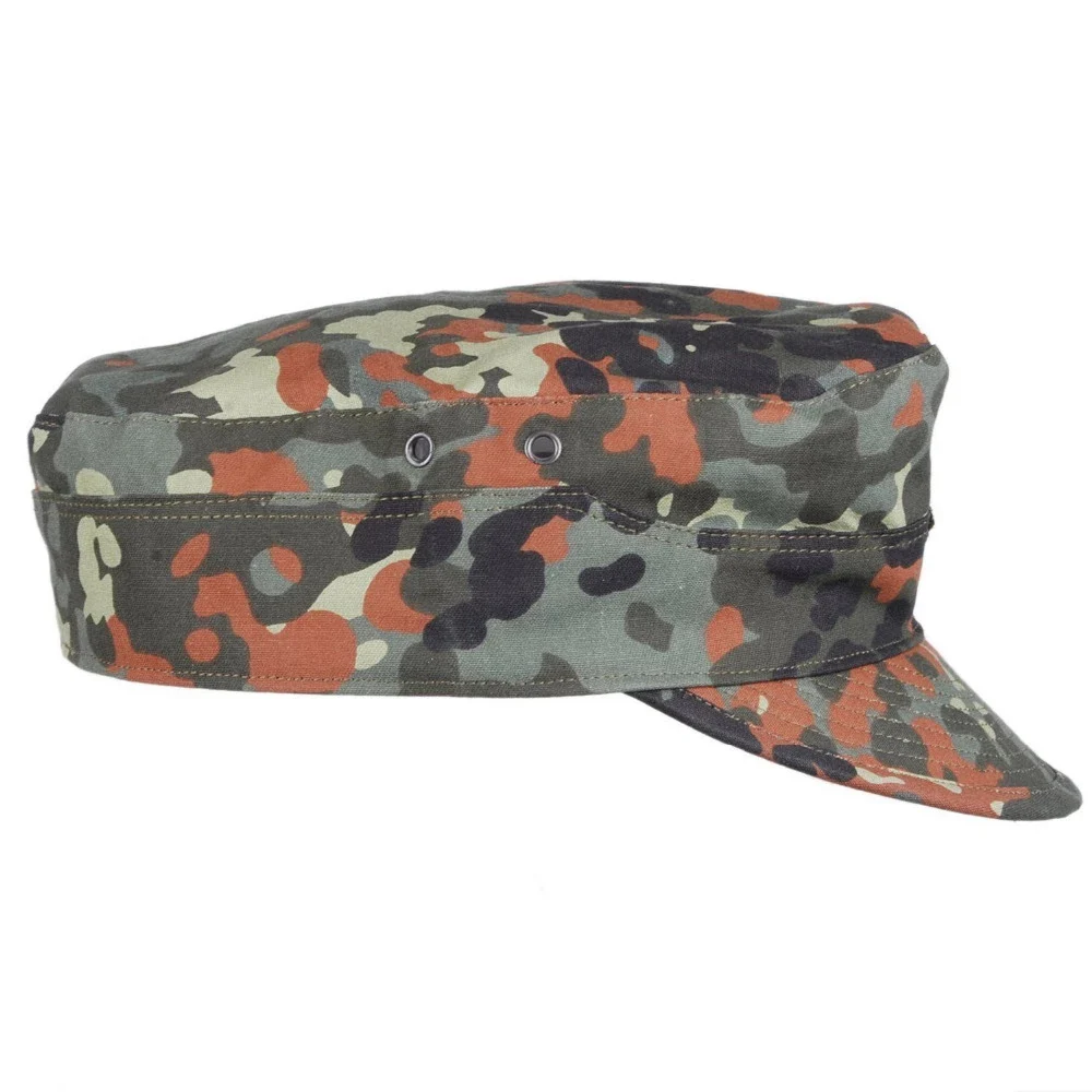 GERMAN FLECKTARN CAMOUFLAGE CAMO FIELD CAP HAT