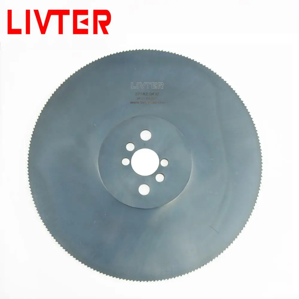 LIVTER HSS hss circular disc saw blade W5 material for cutting strong iron alumiinum