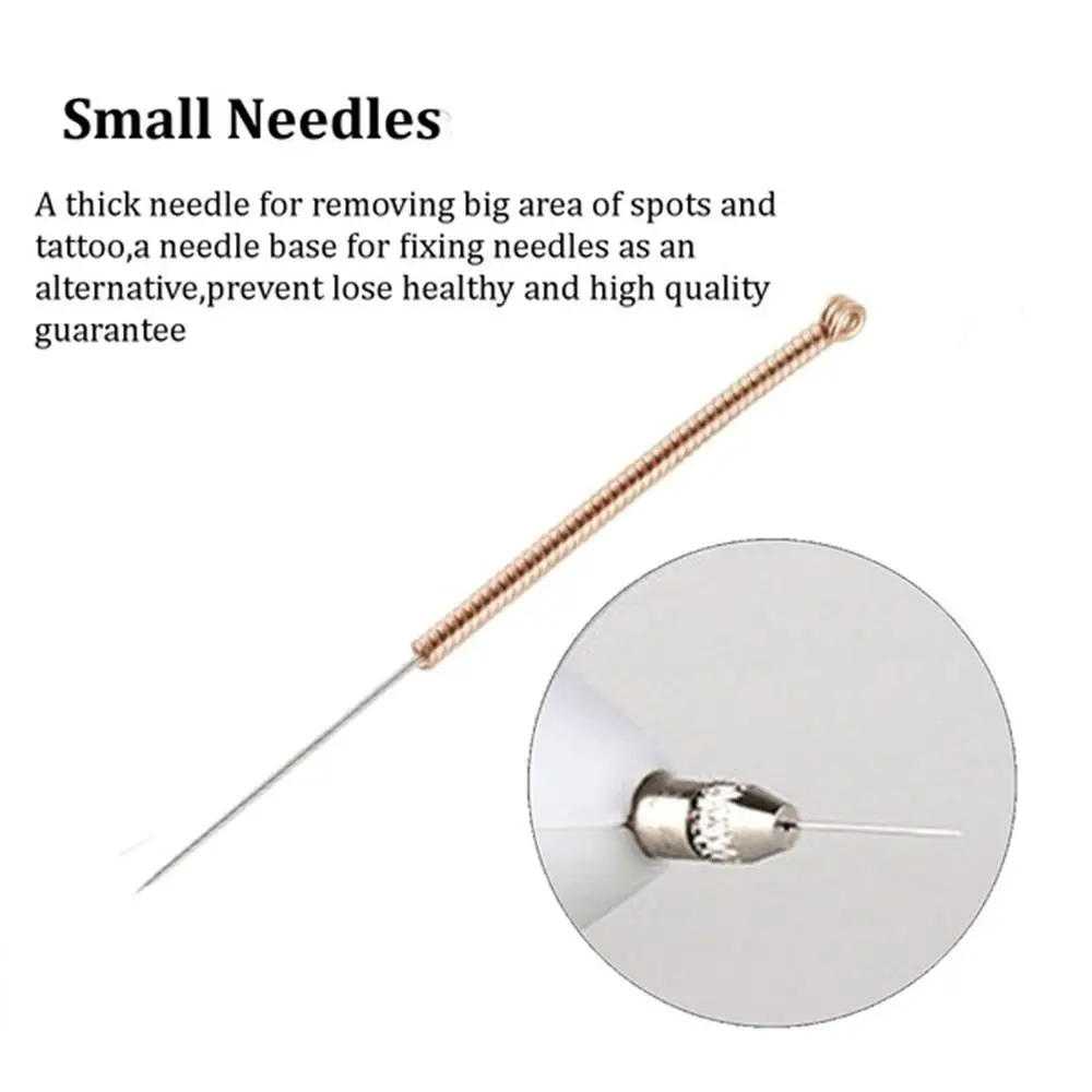 12PCS/Set Tattoo Needles  For Laser Plasma Pen Mole Removal Pen Needle Freckle Needle Spot Skin Dark Remover Skin Care Tool