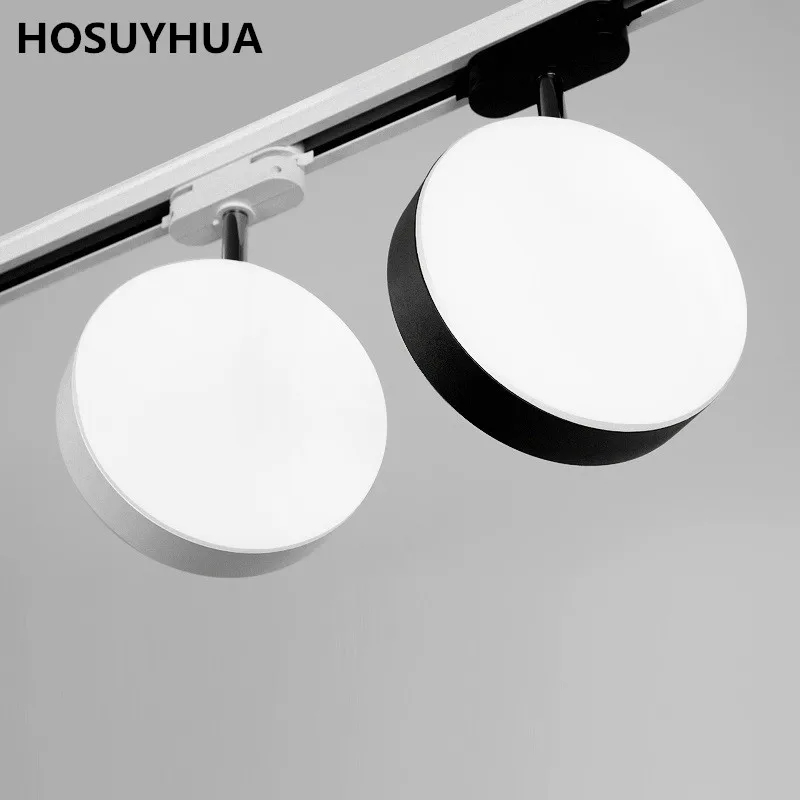 

LED Track Light 7W 12W 18W Rail Lamp Indoor Decoration Lighting AC110V 220V Angle Adjustable Astigmatism Lamp Black/White Shell.