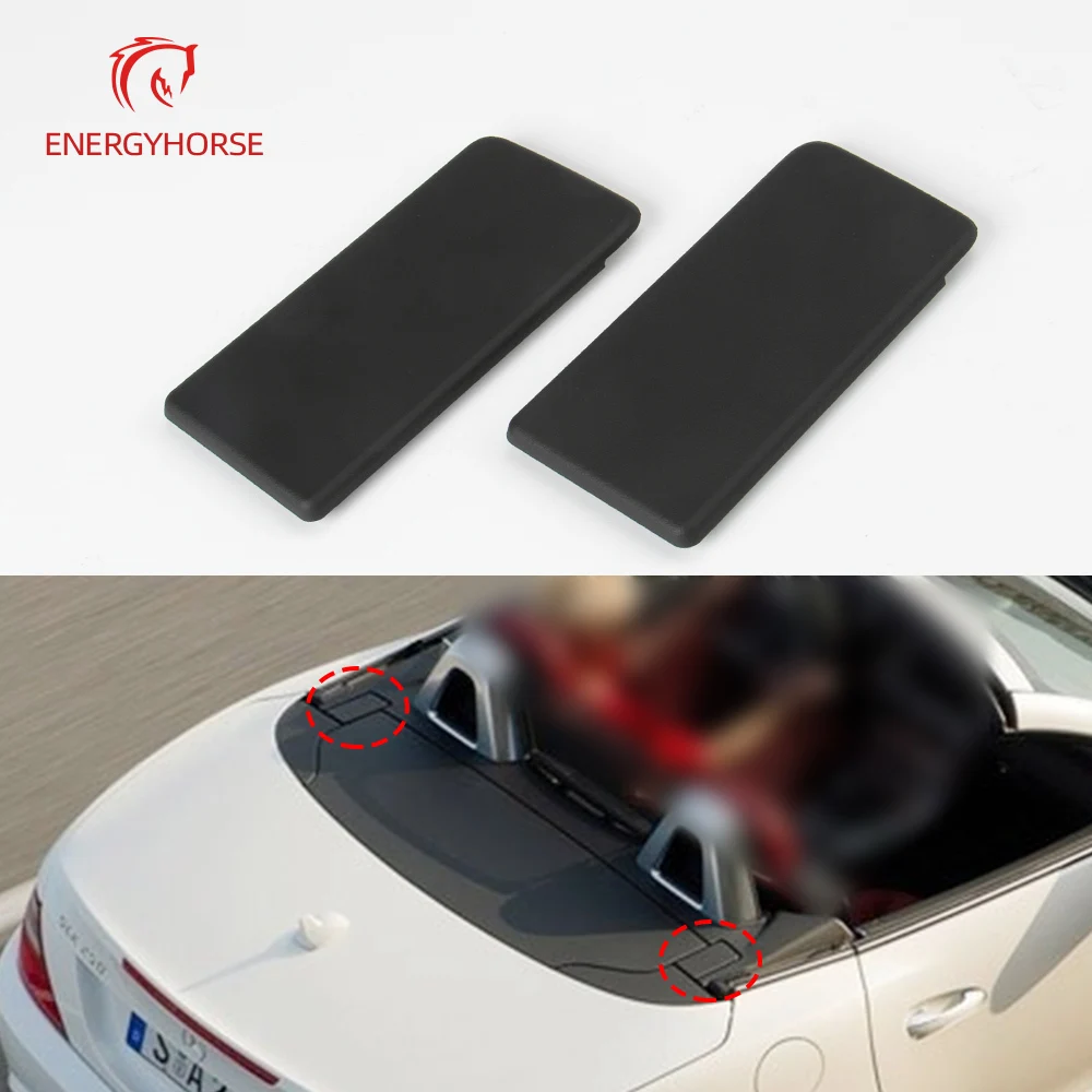 

Car Interior Accessories Hinge Cover 1726903800 1pcs Automotives Black Convertible For Mercedes-Benz SLK Class