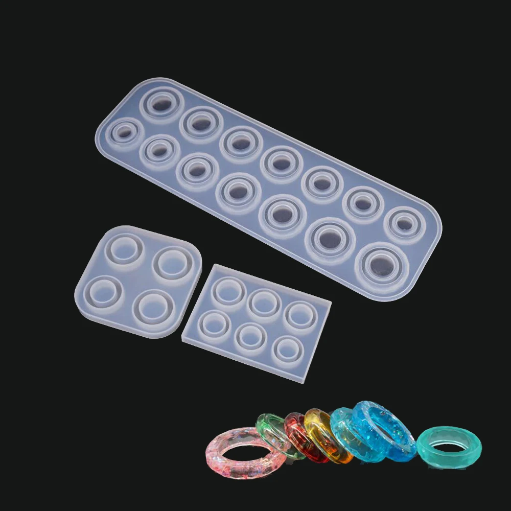 Resin Mould Finger ring Silicone Mold for jewelry pendant making DIY tool Crafts epoxy resin molds art