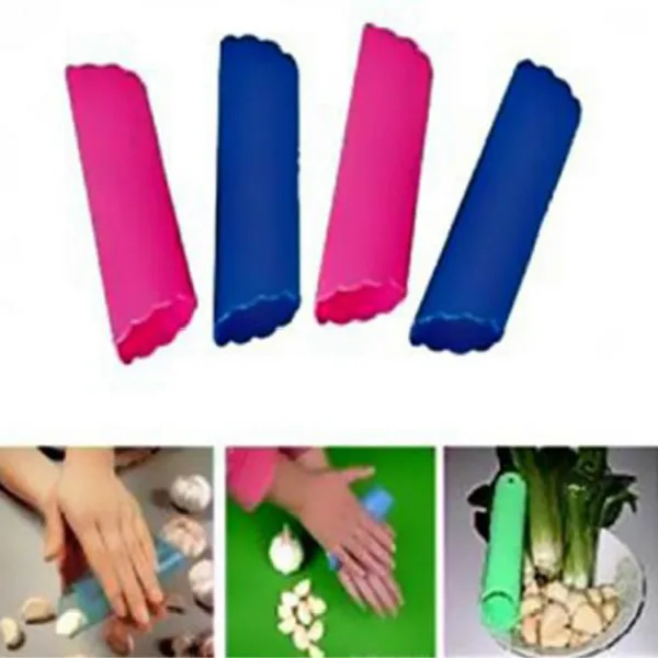 Creative Silicone Garlic Peeler Vegetable Peeler Practical Kitchen Gadget Garlic Stripper Tube Peeling Garlic Peeling