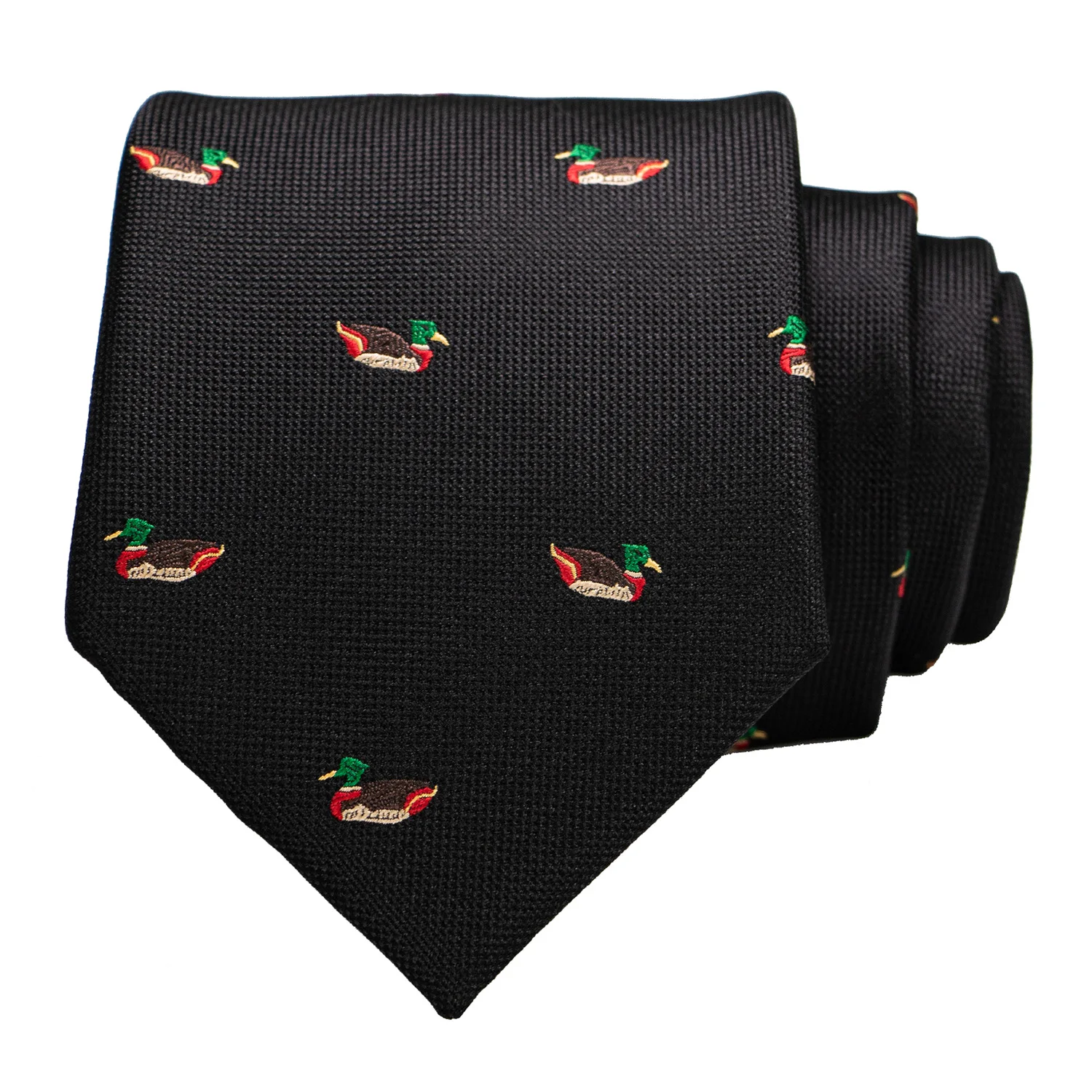 Neues Design Tierkrawatte für Männer, Seidenkrawatte mit Dinosaurier-, Schnecken-, Fuchs- und Flamingo-Motiven, Jacquard, Modisch für Party und Hochzeit, Gravata-Krawatten – Detail 9
