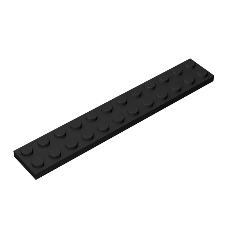 1 Pcs Buildings Blocks 2445 Plate 2 x 12 Brick Collections Bulk Modular GBC Toy For High-Tech MOC Set