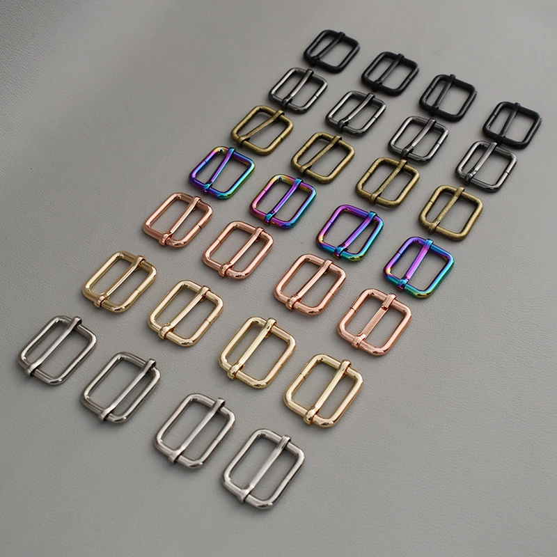 

100 Pcs/Lot 25mm Zinc Alloy Slide Buckles for Handbag Purse Hardware Craft DIY Accessories High Quality Plated Metal Buckle