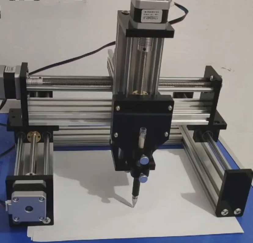 XYZ Three-Axis Stepping Positioning Sliding Table Set Suitable for Learning and Experiment Teaching