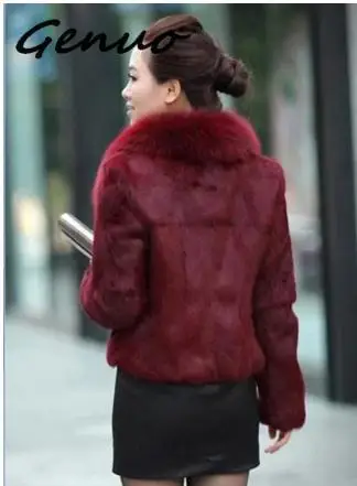 ผู้หญิง Slim สั้นปลอมเสื้อขนสัตว์ขนาดใหญ่แฟชั่นผู้หญิง Faux Fur Outwears Chaqueta Mujer Immitation Fur Coat