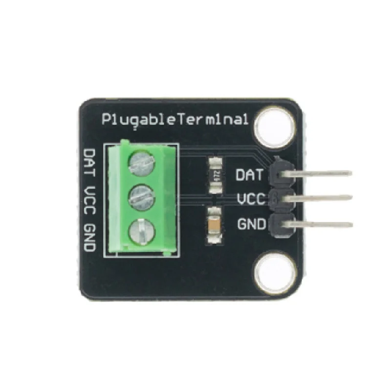 DS18B20 Temperatuur Sensor Module Kit Waterdichte 100Cm Digitale Sensor Kabel Roestvrij Stalen Sonde Terminal Adapter Voor Arduino