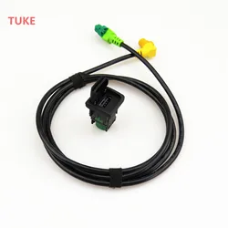 For VW Golf 5/6 Scirocco Passat jetta mk6 USB Input USB Connector Surface + cable RCD510 5KD 035 726 A