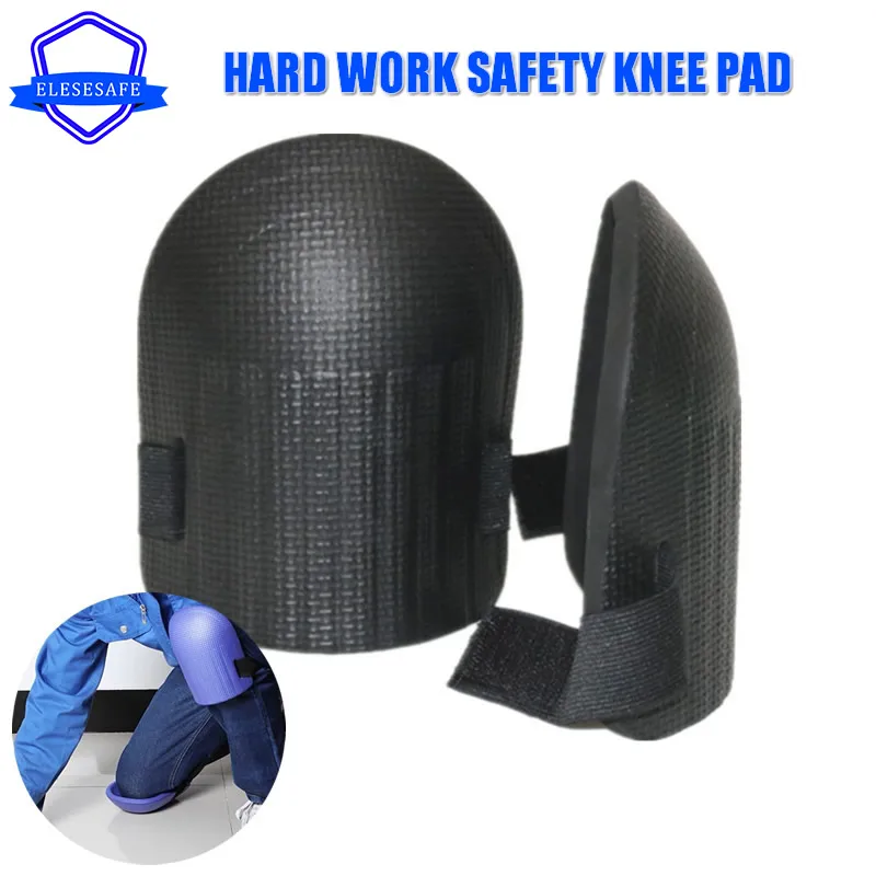 New 2pcs Work Safety Hard Knee Pads EVA Waterproof Wear-resistant Kneecap For Car Repairing Garden House Clean Knee Protection