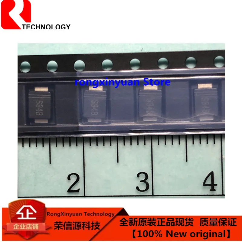 50Pcs/lot SS34BF  S34B  SS34 SS34B SMB-SMBF  Surface Mount Schottky Barrier Rectifier  100% new original