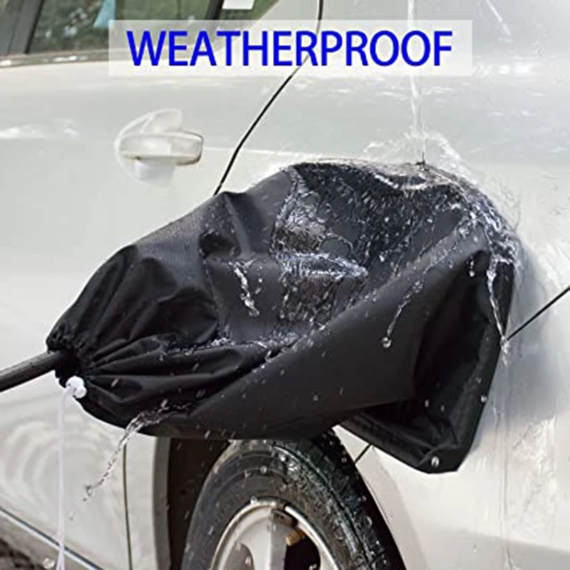 Rain Cover for Electric Vehicle Car Charging Port Hood Sleeve