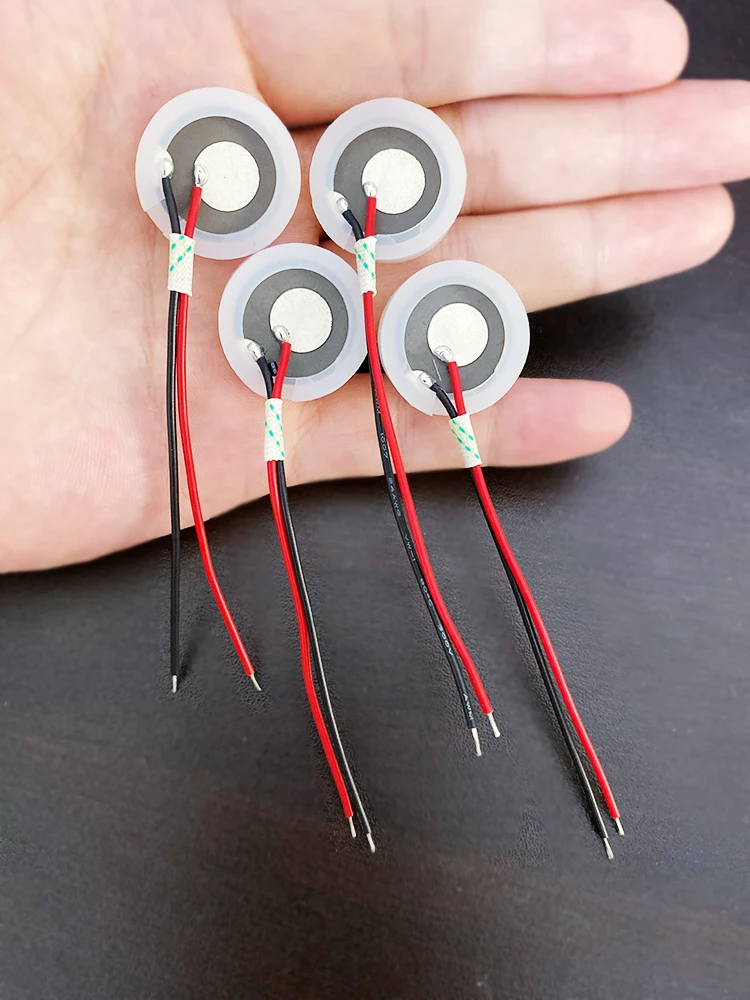 2 stücke 20mm 2,4 Mhz Ultraschall Nebel Maker Fogger Zerstäubung Wandler Oszillierende Piezoelektrischen Keramik Luftbefeuchter Zubehör – Detail 1