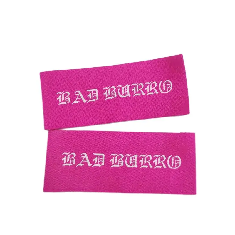 

Free Design & Free Shipping Customized 200Pcs/Lot Golden Fonts/Logo Casual Women Or Clothing Labels / Woven Labels/ Labels Sl051