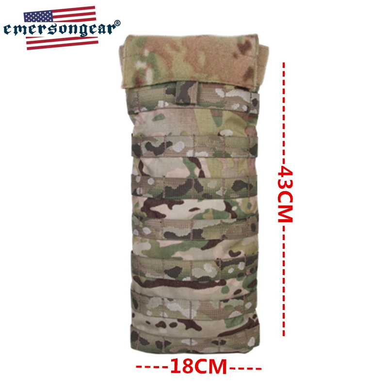 Imagem -03 - Emersongear Tático 2l Lbt6119a Estilo Hidratação Bolsa Mochila Molle Bolsa de Água Titular Airsoft Paintball Caminhadas Caça Esportes