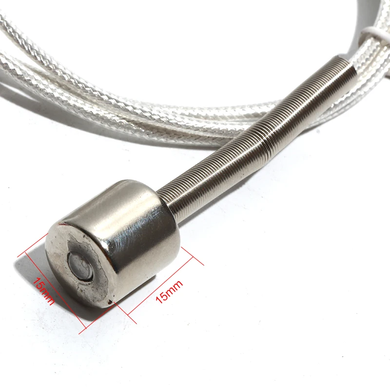 Strong Magnetic High Temperature Sensor PT100 Magnetic Probe Cable Length 1-5M Adsorption Thermal Resistance -60 - 180 Degree