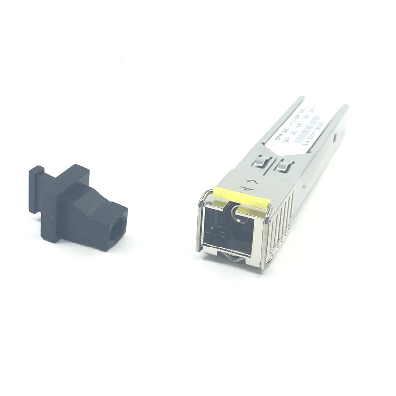 Module de Fiber optique SC SFP 1.25G, 10KM, 1310 nm, paire de modules optiques SFP à Fiber unique, compatible avec Mikrotik Cisco