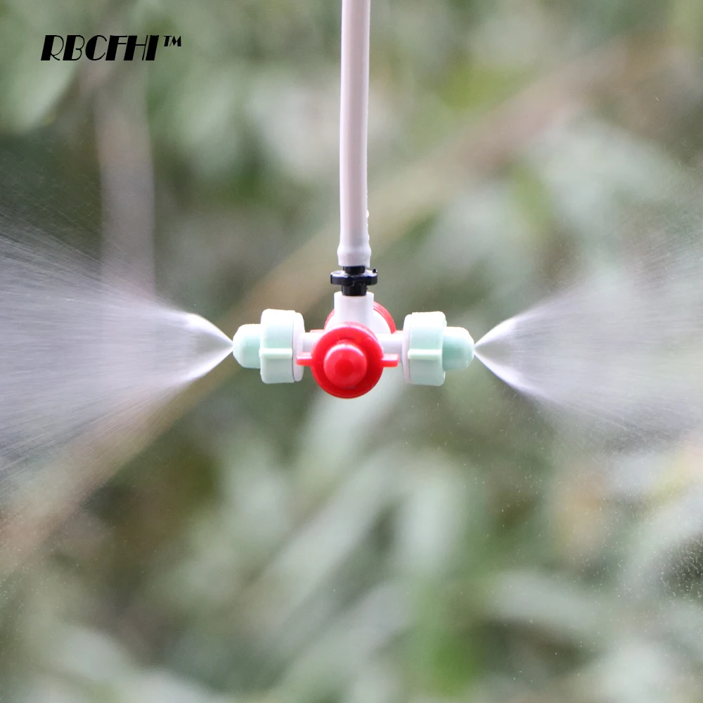 BRASMOYU 24 Types Misting Nozzles Spray Jet Greenhouse Balcony Bonsai Micro Foggers Garden Cooling Watering Irrigation Sprinkler