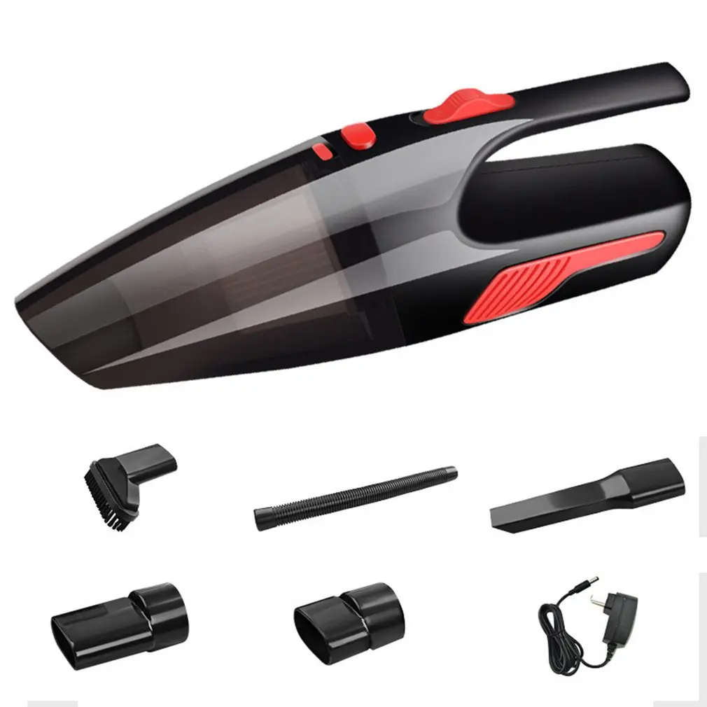 Car Wireless Vacuum Cleaner Car Vacuum Cleaner Rechargeable Car Home Wet And Dry With Light Handheld Vacuum Cleaner