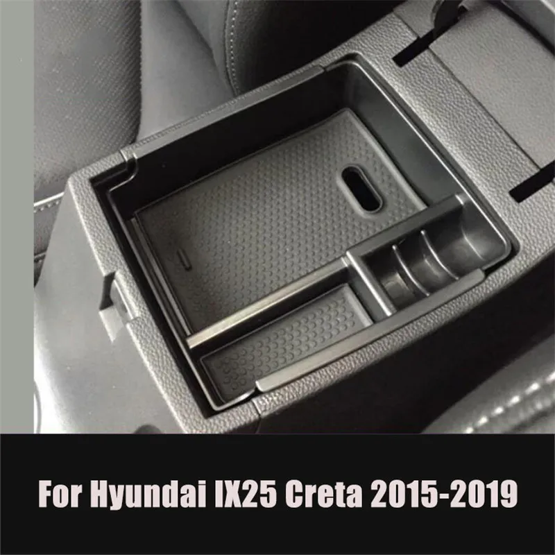 1pcs Automobile Armrest Storage Box For Hyundai CELESTA Kona Encino Tucson IX25 Creta VERNA LAFESTA Elantra iX35/TUCSON Mistra