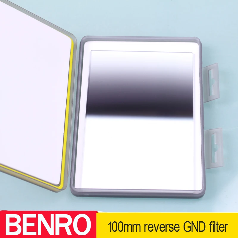 

Benro MasterH 100x150mm REVERSE GND4 GND8 Glass Square Filter