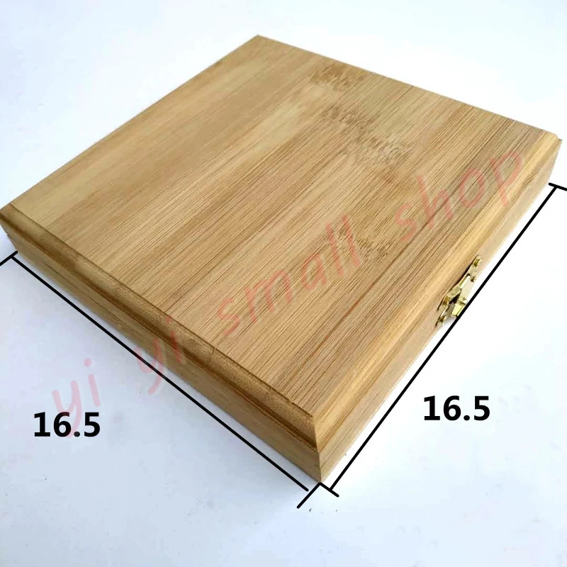 Sponge Printing Pad, Bamboo Printing Pad, Quick Drying, Square, Large-Size Printing Pad, Monochrome Wood, Taoist Products