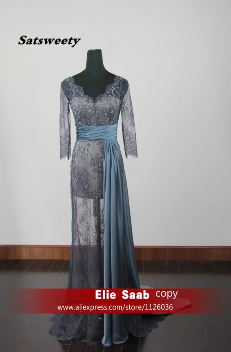 Fast Shipping Real Sample Celebrity red carpet dress Gossip Girl fashion Blake Lively Full Lace Formal Gown