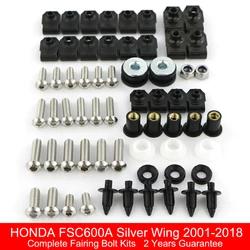 Fit For HONDA FSC600A Wing CBR1000RR VTR 1000F/1200F NSS250 NSS300 PCX125 / 150 CBR300R Complete Cowling Full Fairing Bolts Kit