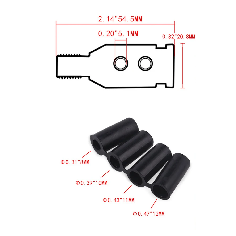 M12x1.25mm Universal Gear Shifter Shift Knob Adapter Fit Racing Non Thread Converter Auto Gear Shifter Shift Knob SFN057