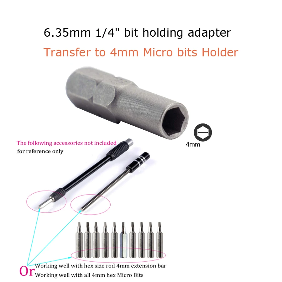 Micro Bit 4mm to 1/4