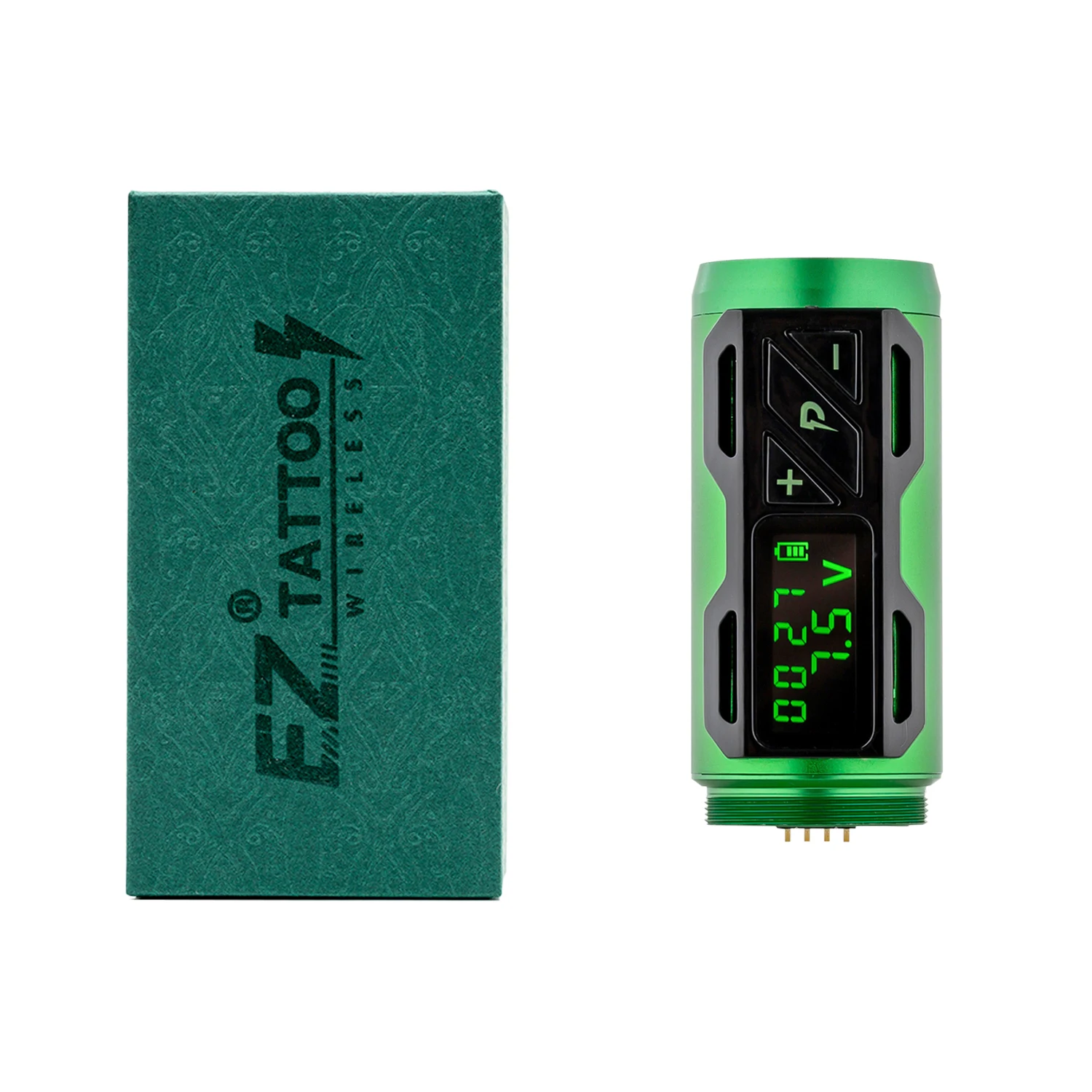 P2S Power pack Zwart Rood Groen Zilver Geschikt voor EZ Portex Generation 2S Draadloze Batterij Tattoo Pen Machine