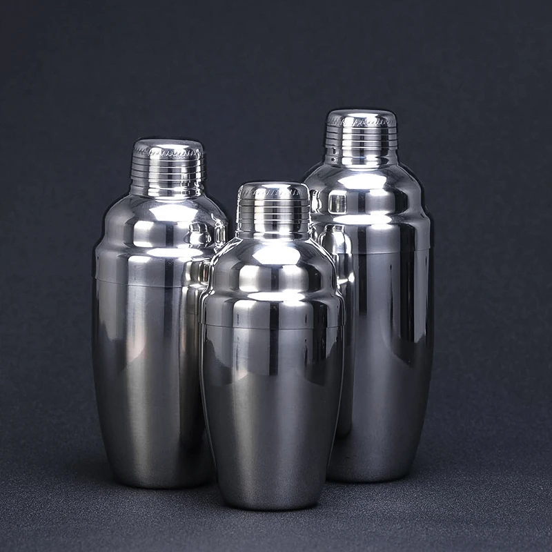 250/350/550ml Stainless Steel Cocktail Boston Bar Shaker Bar WineBar Tool Accessory