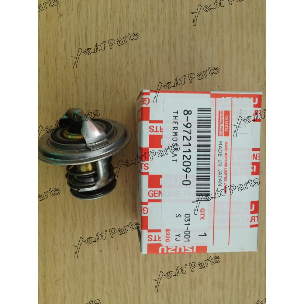 

4JG1 Thermostat 8-97211209-0 For Isuzu 4JG1 Diesel Engine Spare Parts