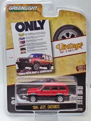 GreenLight 1:64 1984 JEEP CHEROKEE Alloy model car Metal toys toys  kids diecast gift