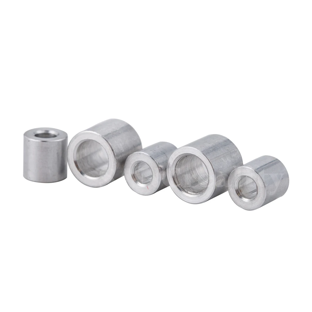 10/20pcs 3D Printer Parts Openbuilds Aluminium Spacer V-slot Isolation Column Separate Pillar Quarantine Bore 5MM Pulley