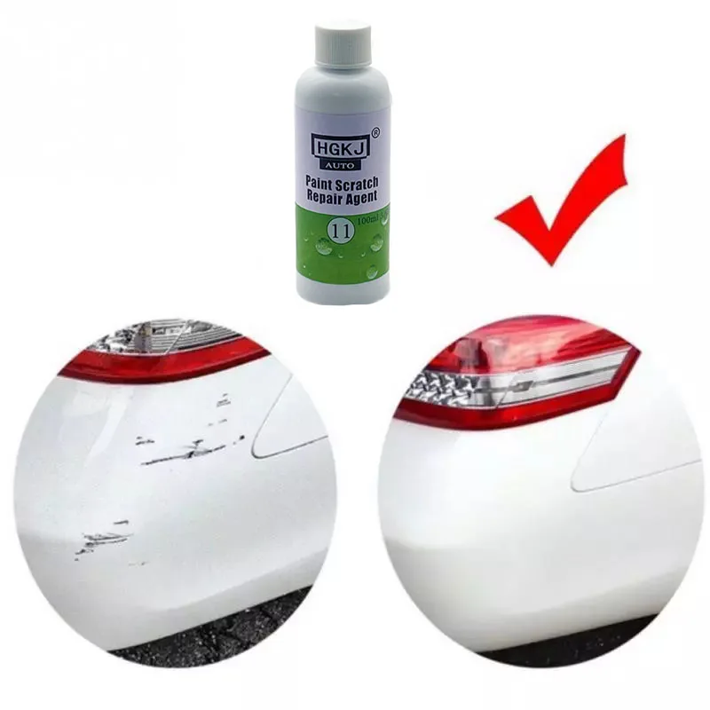 100ML HGKJ-11 Car Polish Paint Scratch Repair Agent Polishing Wax Scratch Repair Remover Paint Maintenance Car Beauty