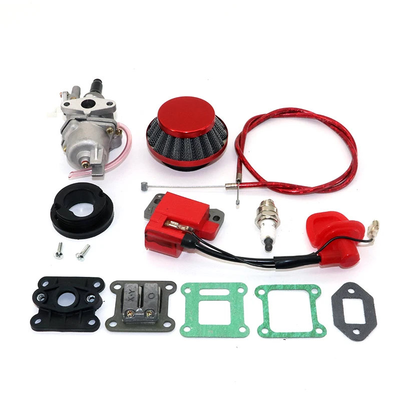 47cc 49cc engine carb carburetor with Pod Air Filter 2 stroke for Mini Quad ATV Dirt Bike MiniMoto Go Kart Buggy