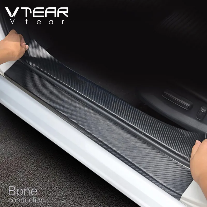 

Для Hyundai Tucson Nx4 2021-2024 аксессуары, защита порога автомобиля, накладка на педаль, наклейки из углеродного волокна, интерьер автомобиля, Стайлинг