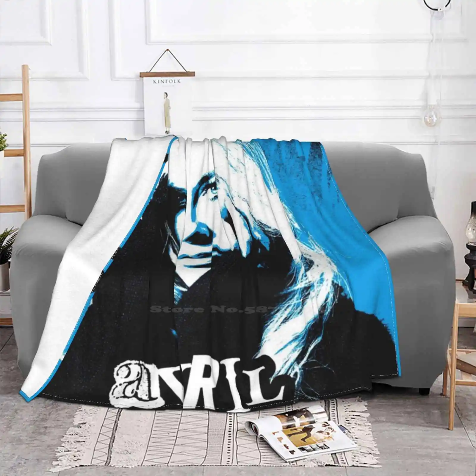 Fourav Show Avril American Tour 2020 Latest Super Soft Warm Light Thin Blanket Live Lavigne 2021 2022 2023 World Europe Cover